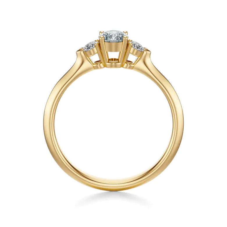 Pierścionek zaręczynowy z diamentami AJPZ_086